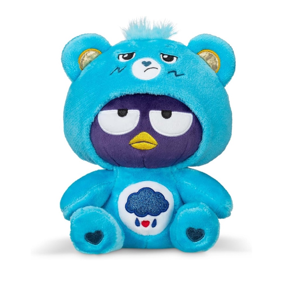 ⚡️NWT 8” Care Bears x Sanrio Badtz-maru as Grumpy Bear Plush